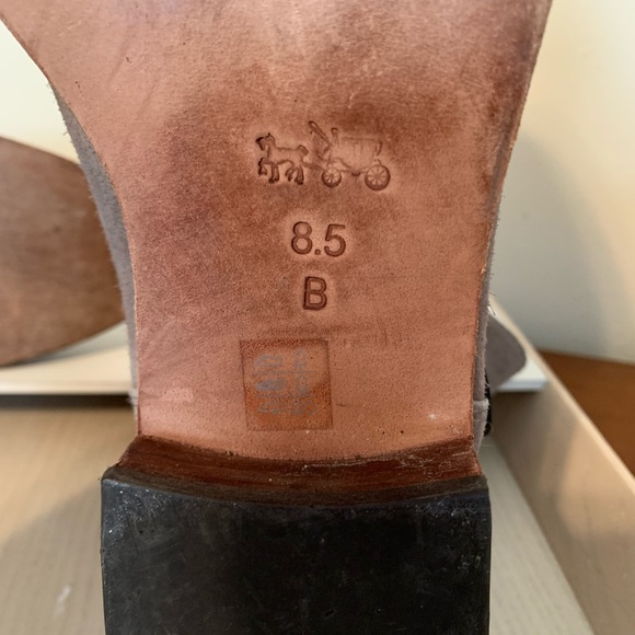 Coach Amy Suede Boots - Picture 7 of 8